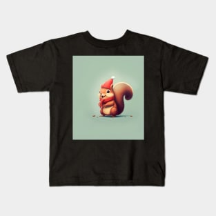 Happy squirel Kids T-Shirt